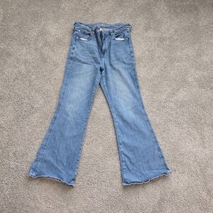 American Eagle Outfitters Light Blue Flare Jeans